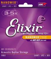 Elixir Strings 8020 w NANOWEB Coating