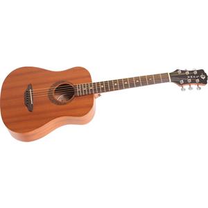 Luna Safari Series Muse Mahogany 34-Size Travel Acoustic Guitar